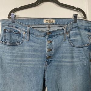 Madewell Petite High waisted skinny Jeans